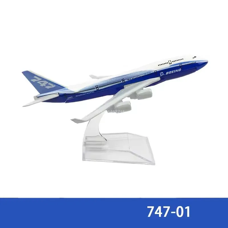 16 CM Diecast Legering 737 747 757 777 787 Vliegtuig Model Speelgoed Vliegtuig Verzameld Gift Serie voor Collectible Display