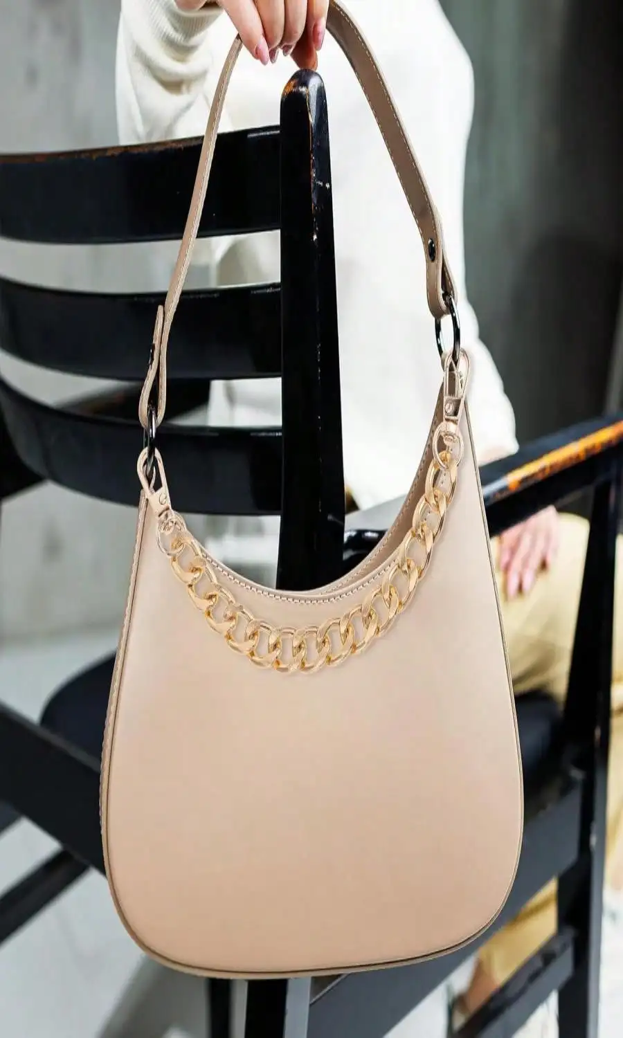 2 PCS 7.8Inch Purse Chain Charm Golden Wallet Chains Metal Purses Strap Extender Replacement For Handbags Shoulder