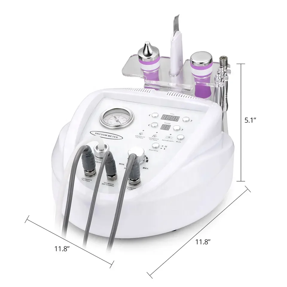 Best Selling Ultrasonic Skin Scrubber Blackhead Removal  Ultrasonic Facial Cleansing Diamond Dermabrasion Skin Care Instrument