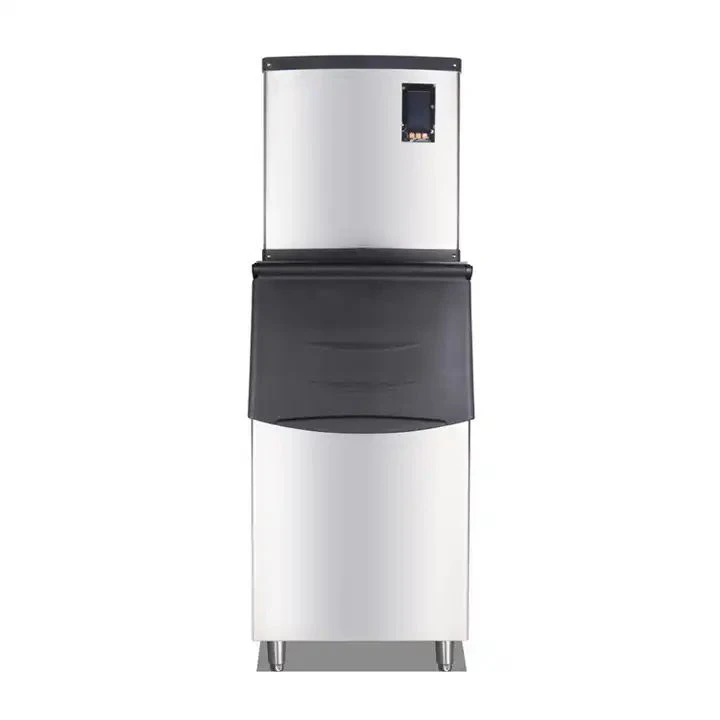 250Kg/24H High Productivity Commercial Ice Cube Maker with Engine Pump & Motor Automatic Ice Machine