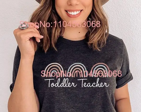 Koszulka dla nauczyciela w przedszkolu Dostawca edukatora wczesnego dzieciństwa Maluch Elementarna mama z długimi lub krótkimi rękawami