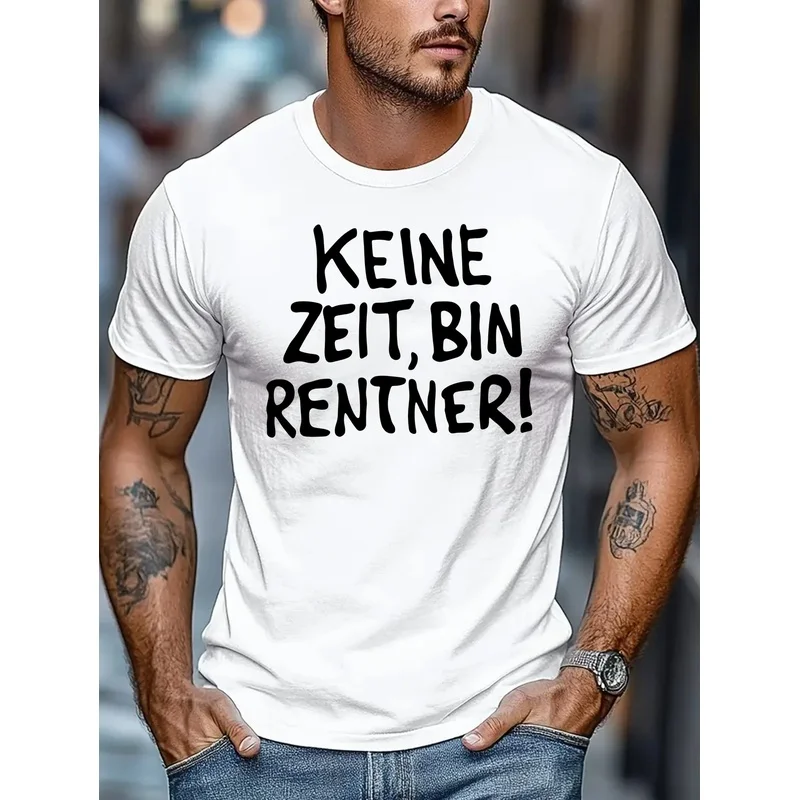 Men'S T-Shirt, New Men'S Summer Short-Sleeve 
