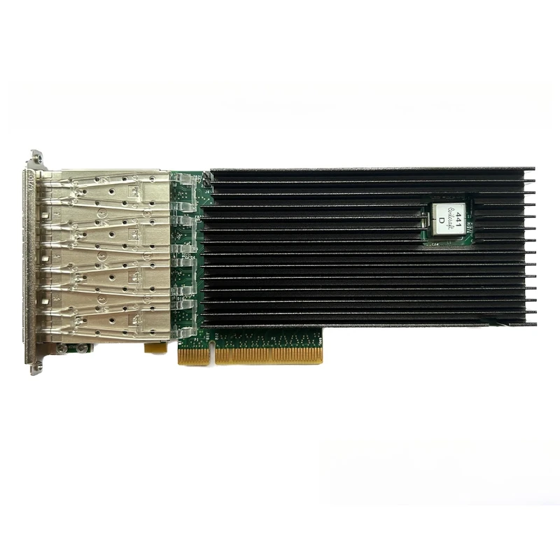 

X710-DA4 10G PE310G4171L-XR X520-DA4 4-портовая 10-гигабитная оптоволоконная сетевая карта для серверной рабочей станции ПК Промышленное оборудование управления