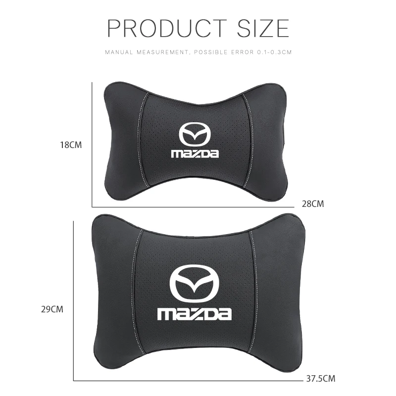 Car headrest cushion relieves pressure car seat cushion For Mazda 3 6 CX5 2 CX3 CX9 MX5 RX8 Axela Demio Atenza MS GJI GH BK MP