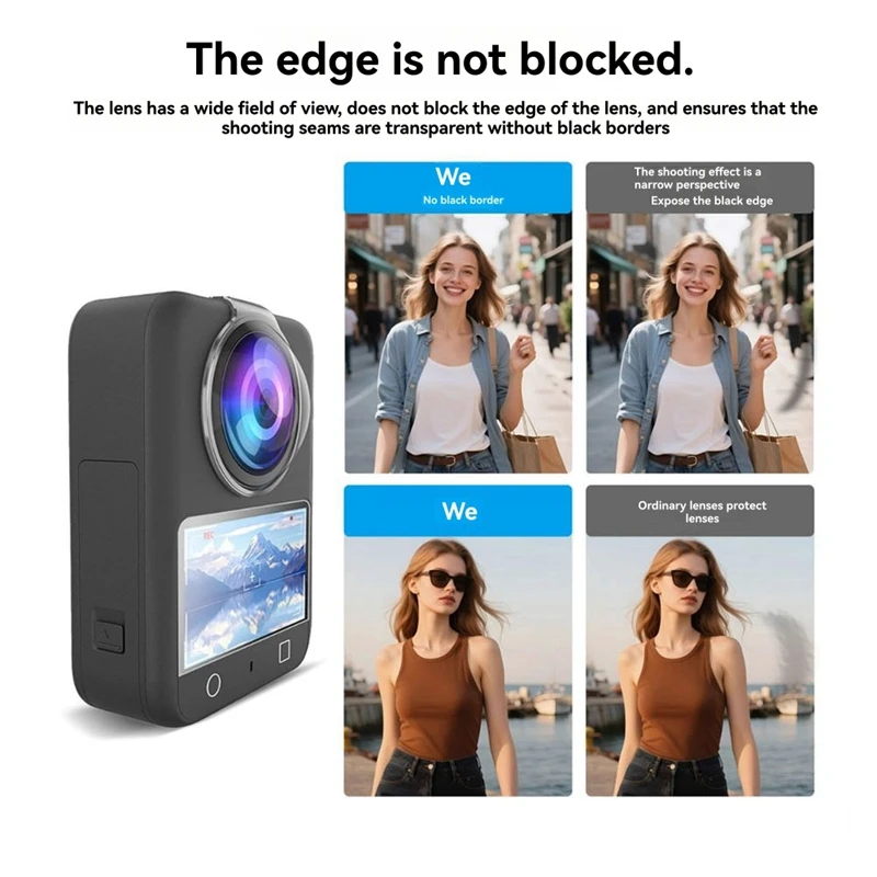 Super Sale Lens Protector for DJI OSMO 360 Camera Lens Protector Anti-Scratch Protective Lens Panoramic Camera Accessories