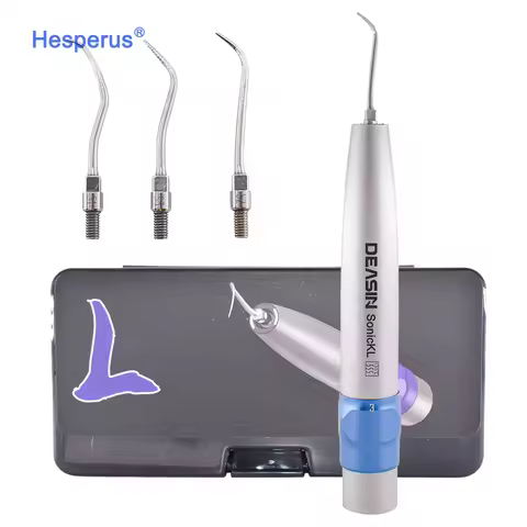 Oral Tool Whitening den tal Sonic Ultrasonic Led Cleaning Air Scaler Handpiece Series With 3 Scaling Tips for 6 Hole Kavo Couple