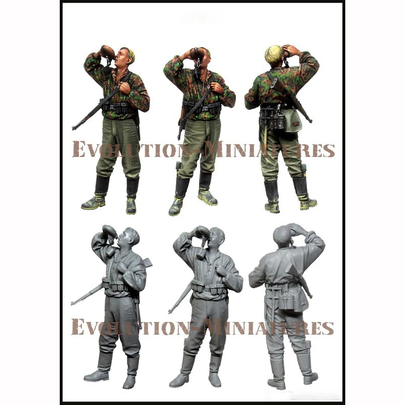 

Наборы фигурок из смолы 1/35, GK, военная тема, в разобранном виде и неокрашенном виде, 146REL