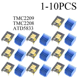 1-10PCS 3D Printer Accessories Stepper Motor Ultra-quiet Drive Module TMC2209 TMC2208 ATD5833