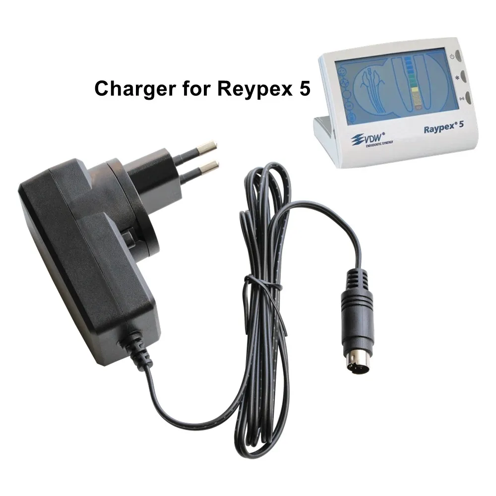 

1 Set Dental Endo Apex Locator Unit Battery Charger Power Adapter for VDW Raypex5 US/EU/AU/UK Plug Dentistry Equipments