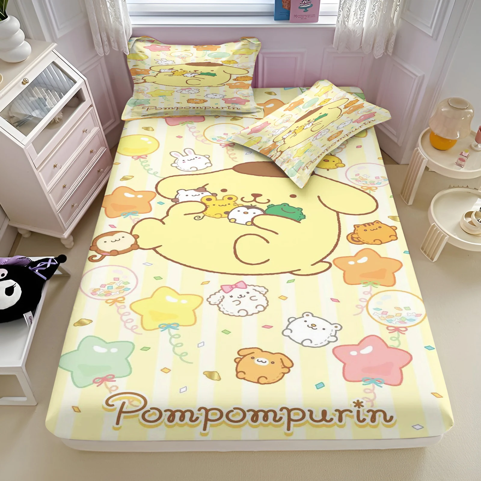 pompompurin-sanrio-avengers-anime-set-copripiumino-comforte-stampato-cartoon-twin-size-set-di-biancheria-da-letto-regali-di-natale-1-2-pezzi-casa