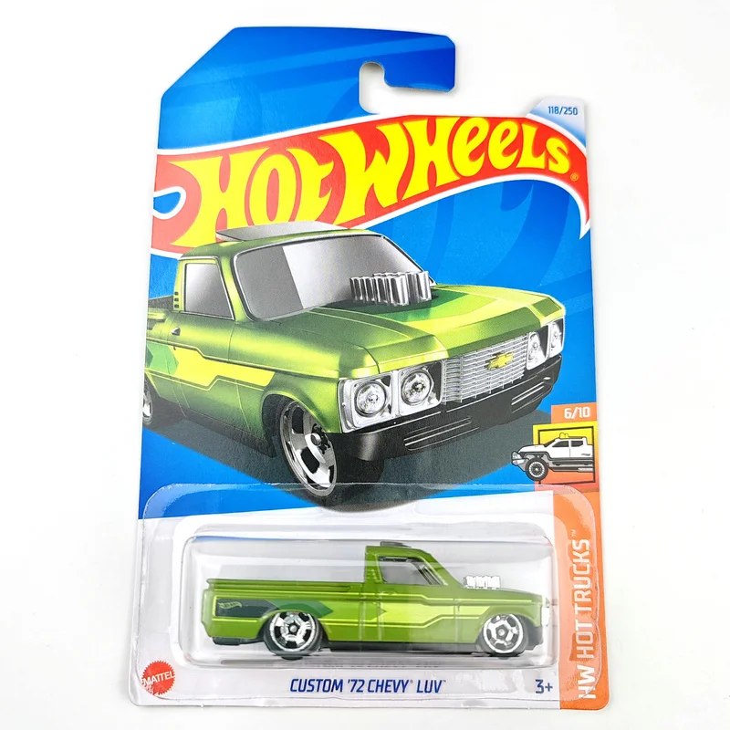 2024-118 Hot Wheels Cars CUSTOM \'72 CHEVY LUV 1/64 Metal Die-cast Model Collection Toy Vehicles