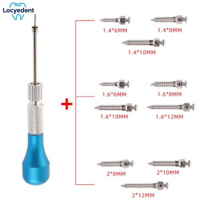 

Dental Orthodontic Mini Micro Driver Screwdriver Handpiece Key Bone Screws Titanium Micro Implants Mini Screw Self-Taping