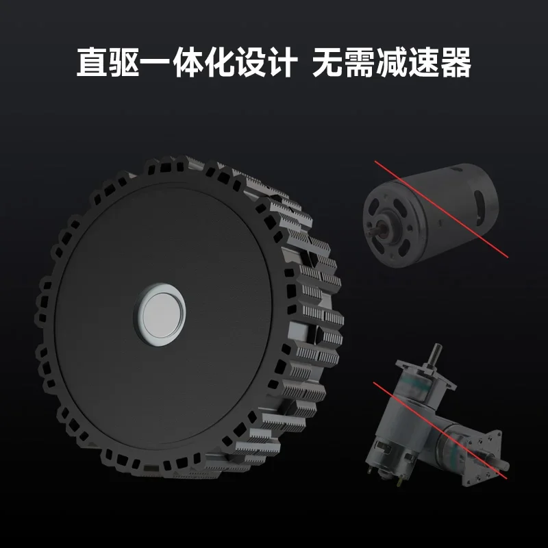 DDSM210 direct drive servo motor low speed and high torque integrated wheel hub motor  UART communication