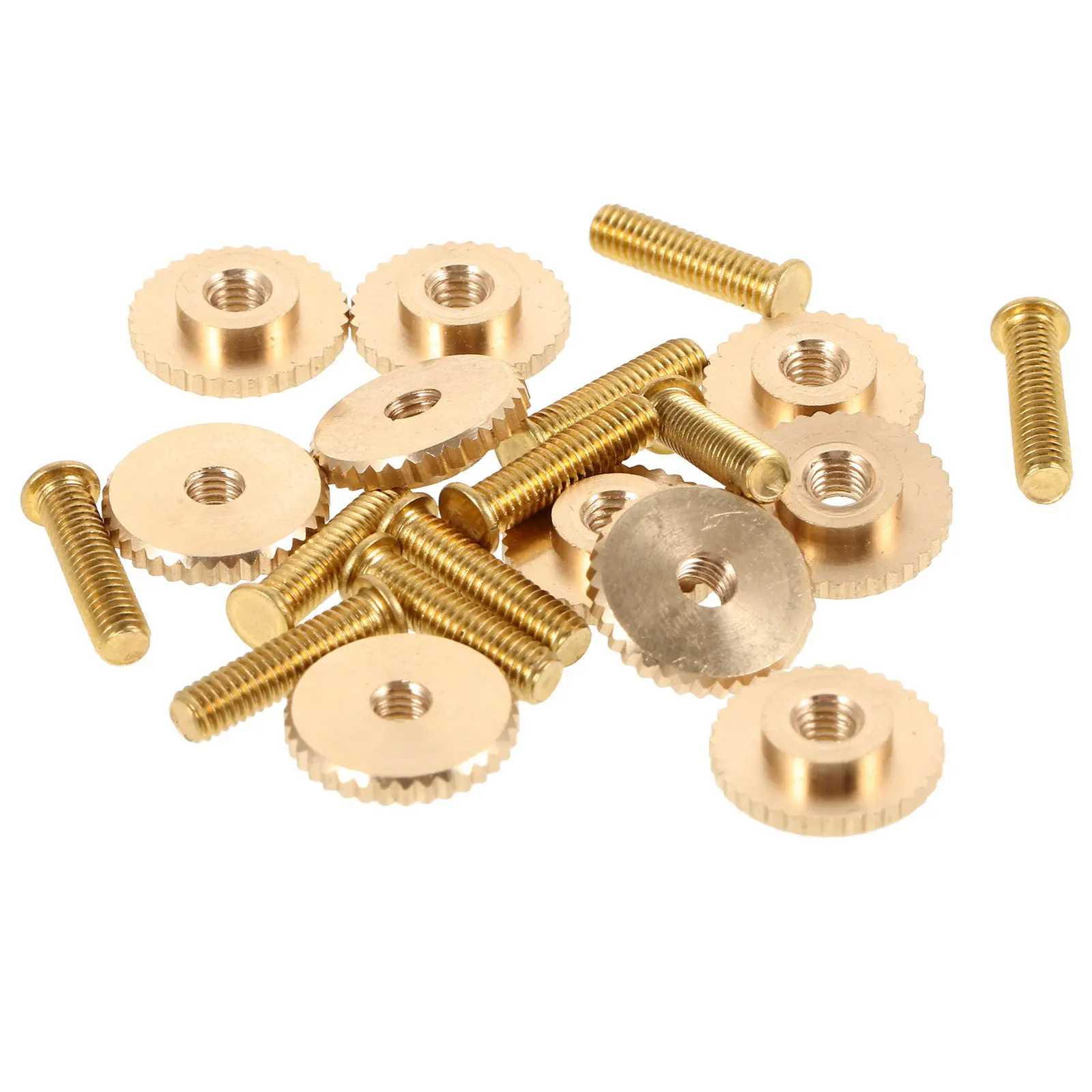 30Pcs Metal Badge Backings Parts Screw Caps Secure Clutch Pin Backs Replacement for DIY Enamel Lapel Brooches Badge Accessories