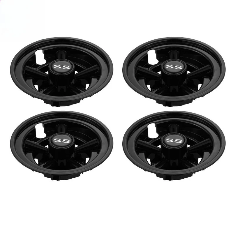 

suitable For EZGO Club Car YAMAHA 8-inch chrome black, golf cart SS hubcaps