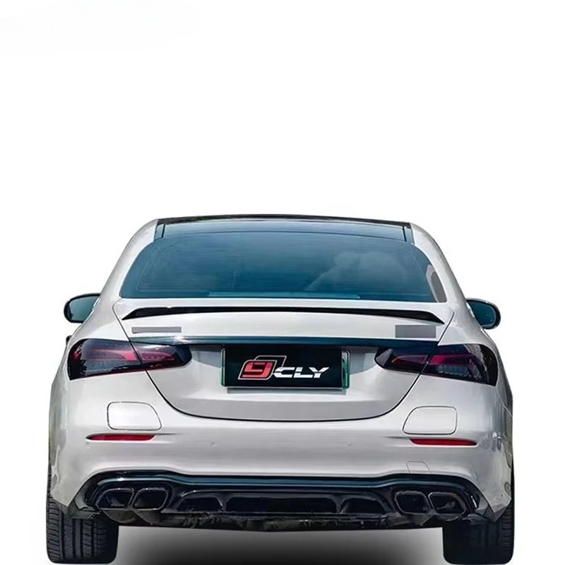 

Spoiler for 2016-2022 W213 E-Class E63S Rear Wing Black Spoiler ABS Gloss Black Rear Spoiler