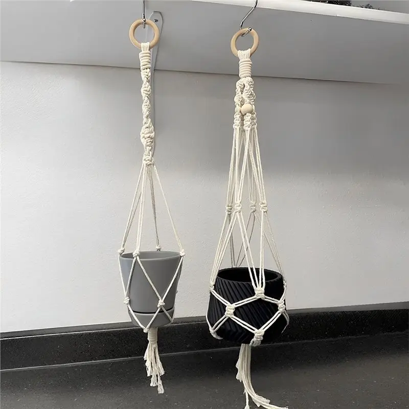 ABVJ-DIY For Beginners' Macrame Wall Hanging Kit-Natural Cotton Rope Included-Macrame Supplies