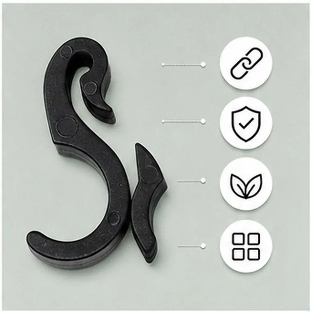 50Pcs Garden Water Hose Buckle Black Pe Tube Clip Irrigation System Drip Fastener Suitable for Fruit Tree Hanging Hose