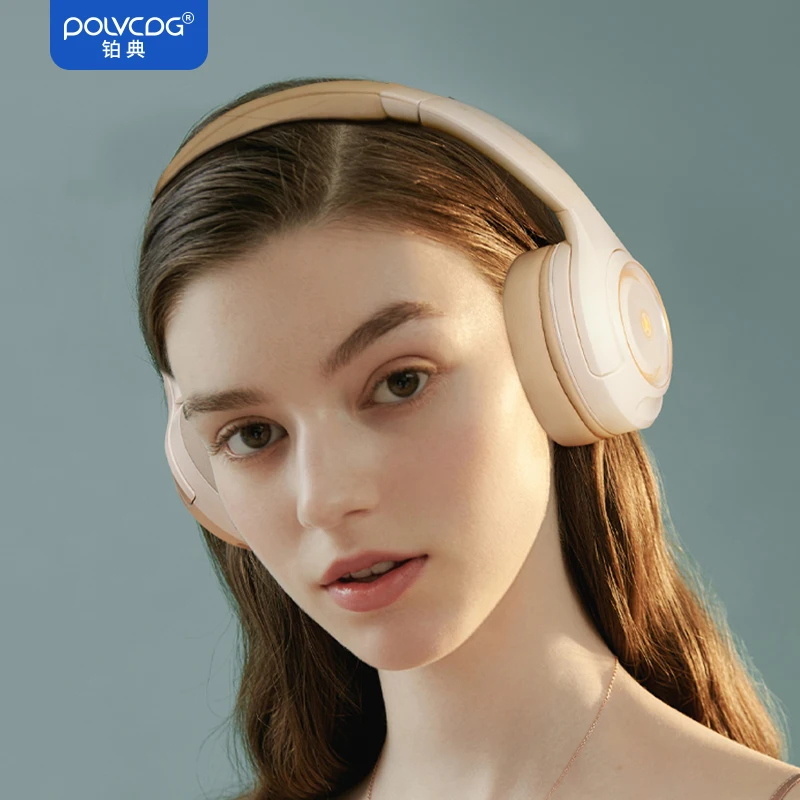 

POLVCDG A8 Headsets Wireless Bluetooth headsets Foldable light-emitting headsets Gaming headsets can be connected toMobile phone