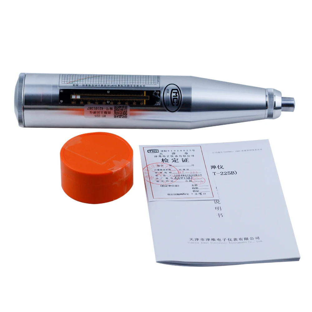 Imagem -06 - Dureza Concreta Tester Schmidt Martelo Exame Instrumento Rebound Test Ht225