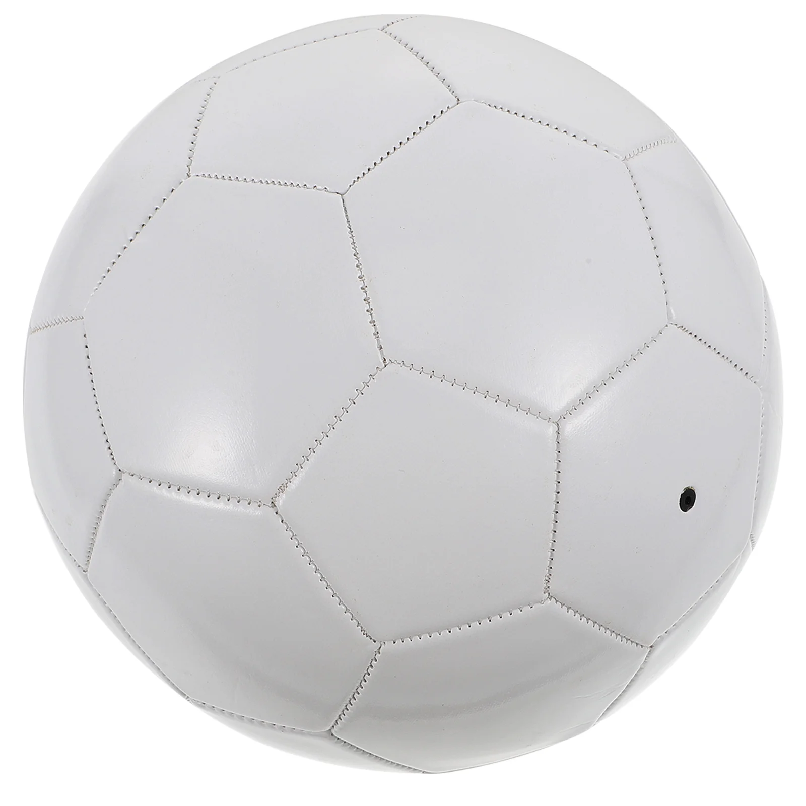 

White Football for Drawing Fun Sports Soccer DIY Boy Gift Toy Kids' Imagination Training Pvc Match Creativity