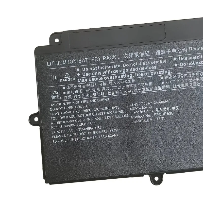 FPB0340S for Fujitsu LifeBook LifeBook E548 U937 FPCBP536 14.4V 50Wh Laptop Battery