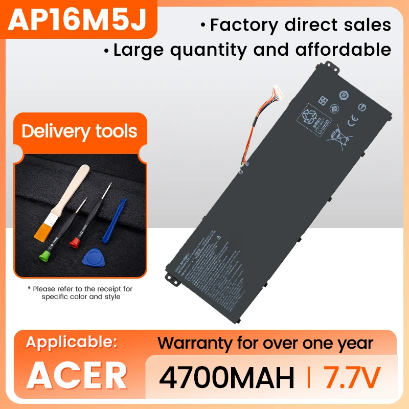 

AP16M5J Laptop Battery For Acer Aspire 1 for Aspire 3 A315-21 A315-51 ES1 A114 A315 KT.00205.004