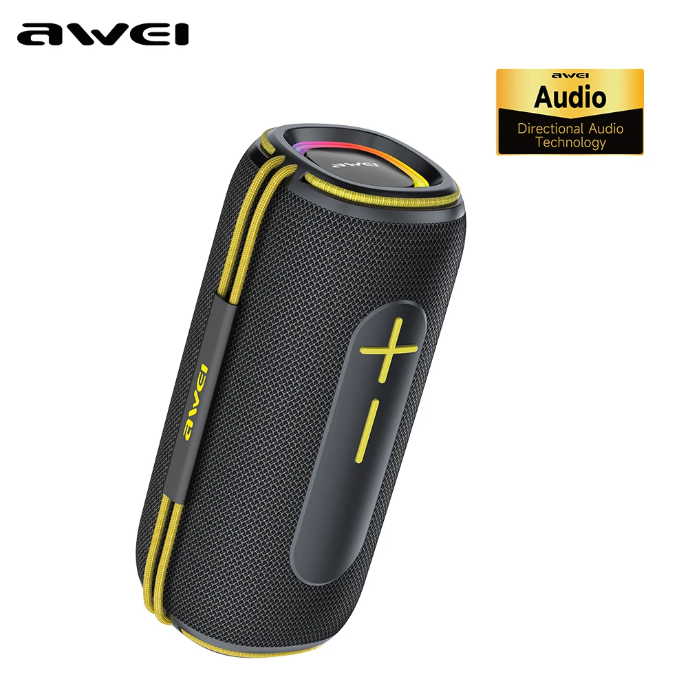 

Awei KA5 2400mah Bluetooth Speaker 3D Stereo Bass Bluetooth Sound Box Portable IPX5 Waterproof TWS Boom Box Long Battery Life