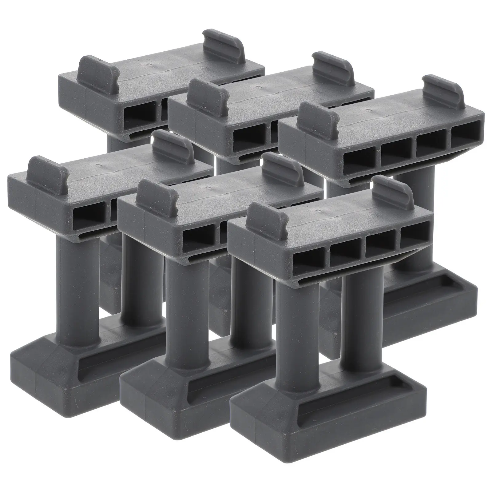 

Набор из 6 имитаций железнодорожных мостовых опор для игр в саду, на газоне, в игровой комнате, декоративные элементы для детских сцен