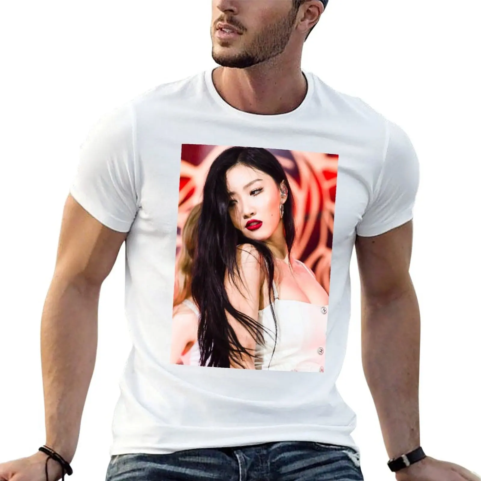Mamamoo Hwasa T-Shirt graphic tee shirt luxury designer mens graphic t-shirts funny
