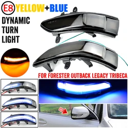 Dynamic Turn Signal Light Led Side Rearview Mirror Indicator Repeater Lamp For Subaru Forester 2011-2013 Outback Legacy Tribeca