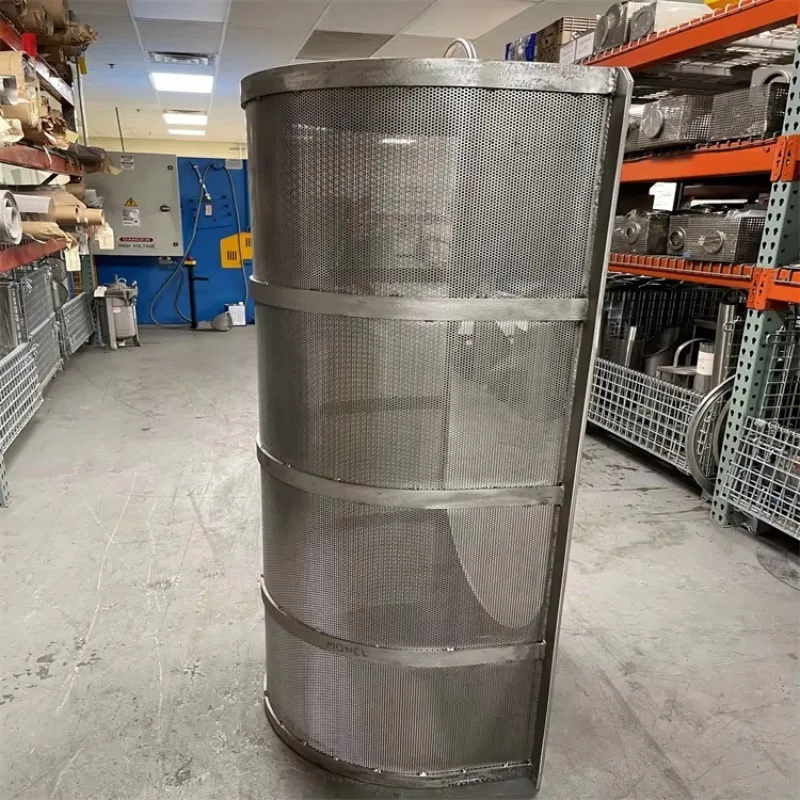 High-quality custom stainless steel perforated filter baskets with premium metal filters are suitable for various applications