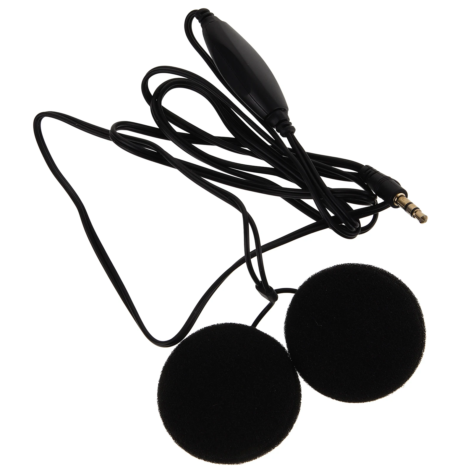 

Motorcycle Headset Black Rider Navigation Earphone Microphone Sound Quality Windproof Compatible Helmets