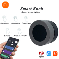 Xiaomi Tuya ZigBee Smart Knob Switch Wireless Scene Switch Button Controller Battery Powered Automation Scenario Smart Life App