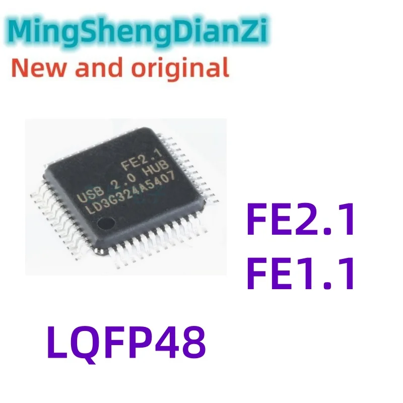 1PCS FE 1,1 FE 2,1 USB 2,0 HUB chip QFP48 LQFP48 shunt chip IC