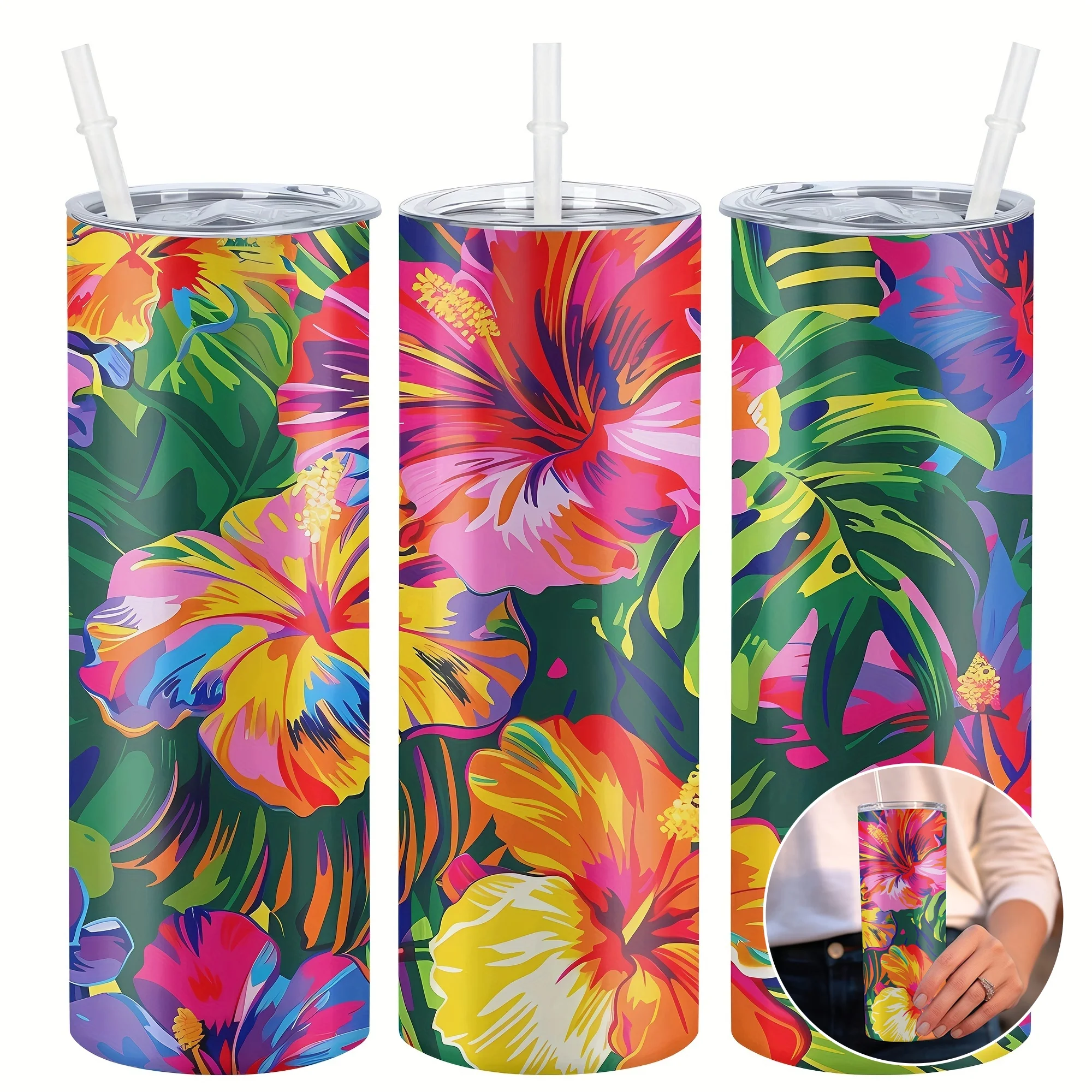 Travel Accessories Hawaii - 1 Pc, Flowers, Summer, Hawaii, Glass