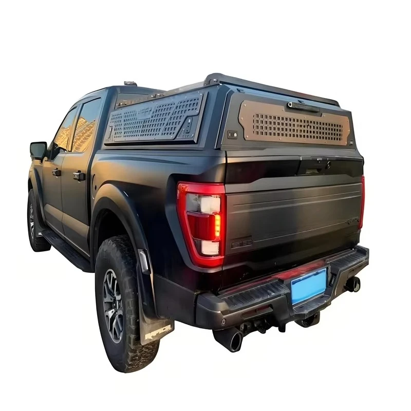 

4x4 Waterproof Aluminum Alloy Steel Truck Canopy Hardtop Topper Camper Truck Canopies for Shark 6 Range F150