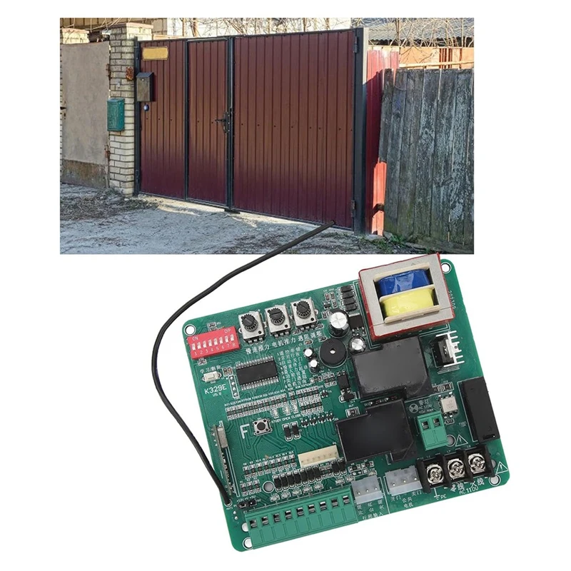 Control Board For AC Sliding Gate Opener, Main Electronic Control Board For Sliding Gate Motor,Replacement Gate(110V)