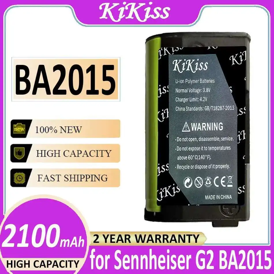 

For Sennheiser G2 BA2015 Bluetooth Headset Long-Lasting Earphone Battery 2100mAh High Compatibility