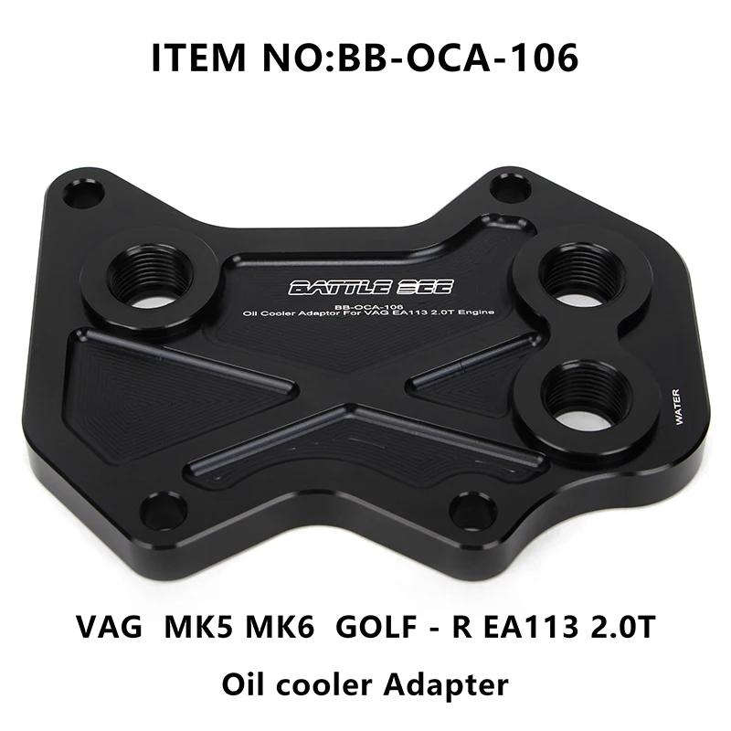 

BATTLEBEE Auto Accessories Oil Cooler Adapter Car Performance Modification Radiator For Volkswagen Audi EA113 2.0T BB-OCA-106
