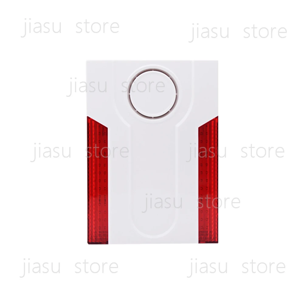 

MD-334R Two-Way Outdoor Wireless Alarm Siren 433/868MHz, 120dB Loud, 12V Powered with EU Plug and Battery Backup for Focus Alarm