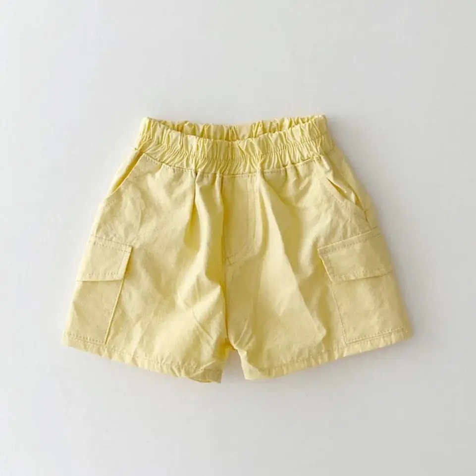 

2023 Summer Children's Newborn New Girls' Shorts Baby Thin Shorts Children's Korean Boys and Girls Macaron Style Casual Clothes