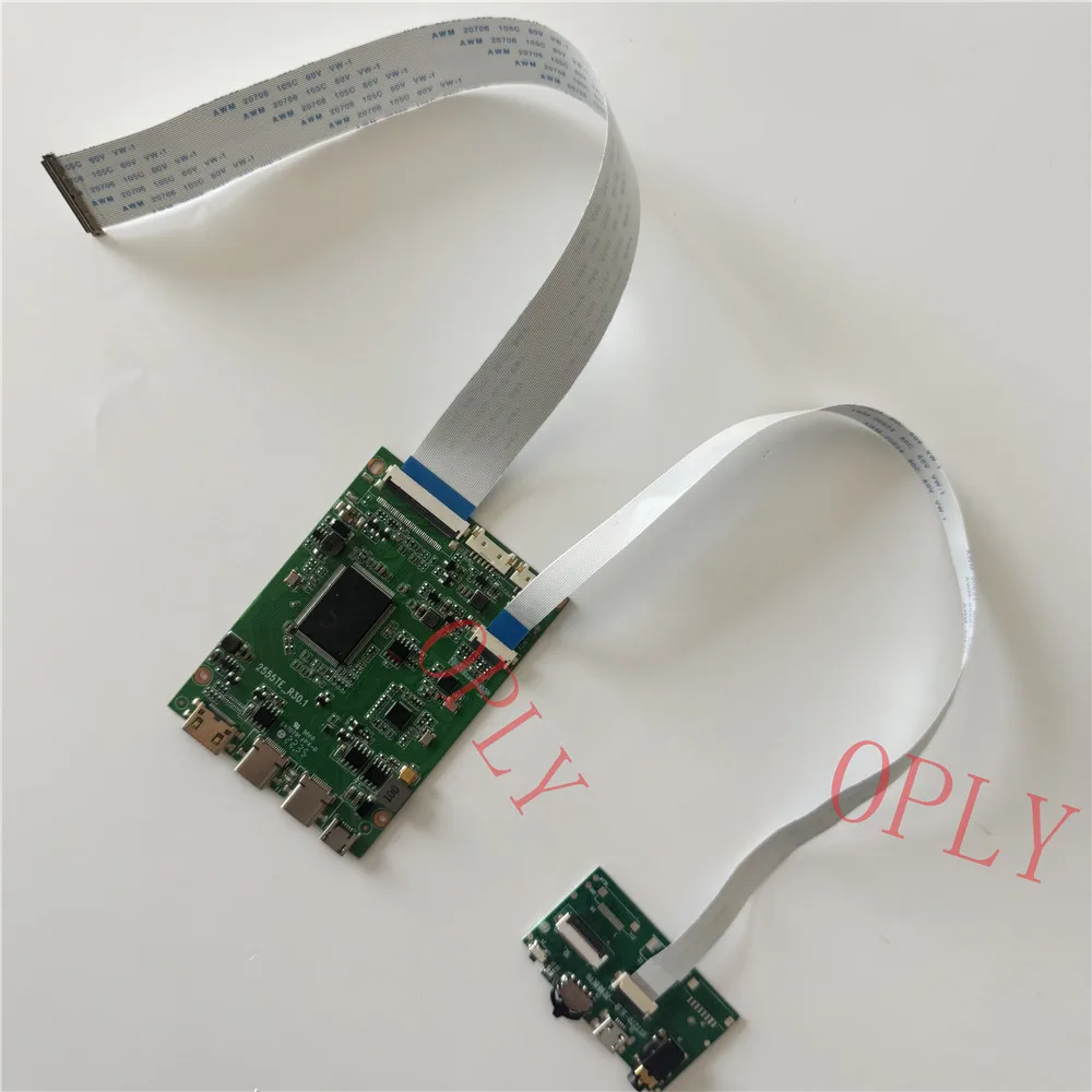EDP Controller board 2K for LM140LF6L01 LM140LF7L01 LM156LF1L01 1920X1080 LCD Panel Mini HDMI-compatible Type-c Micro USB LED