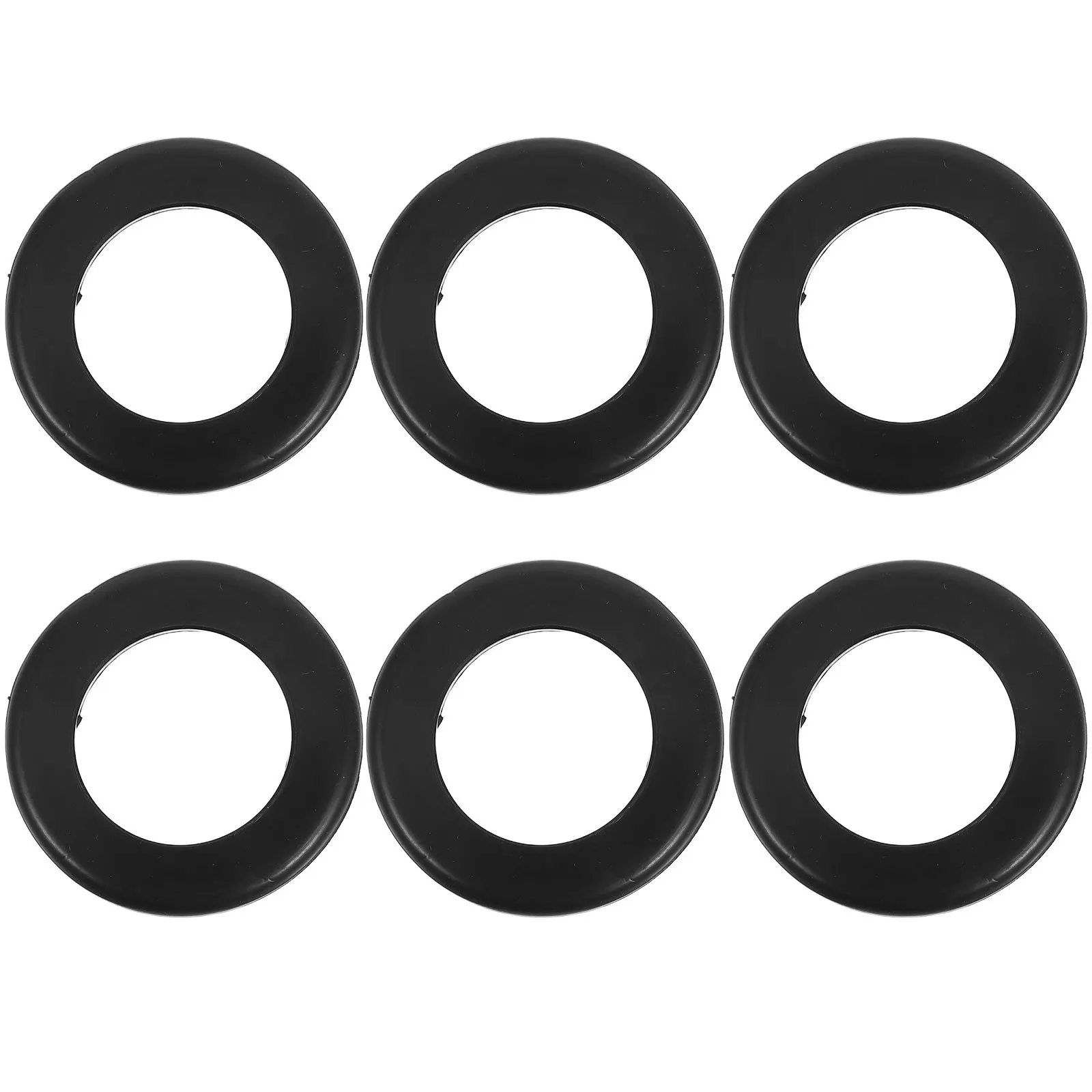 

6Pcs Rubber Grommets for Cable Protection Nonslip Wire Hole Covers Easy Installation Electrical Management Cable Grommet