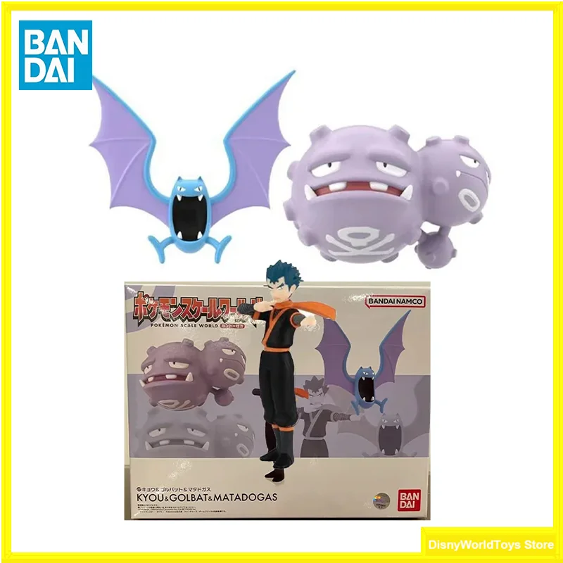 original-bandai-pokemon-echelle-monde-koga-golbat-pesee-kyou-golbat-matadogas-en-stock-figurines-d'anime-collection-modele-jouets