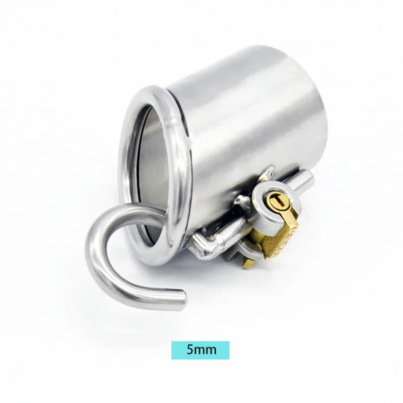 سترة الأنبوب 01 فقط لجهاز PA600 & PA800 من الفولاذ المقاوم للصدأ قفص القضيب مع قفل خفي وحزام العفة A213