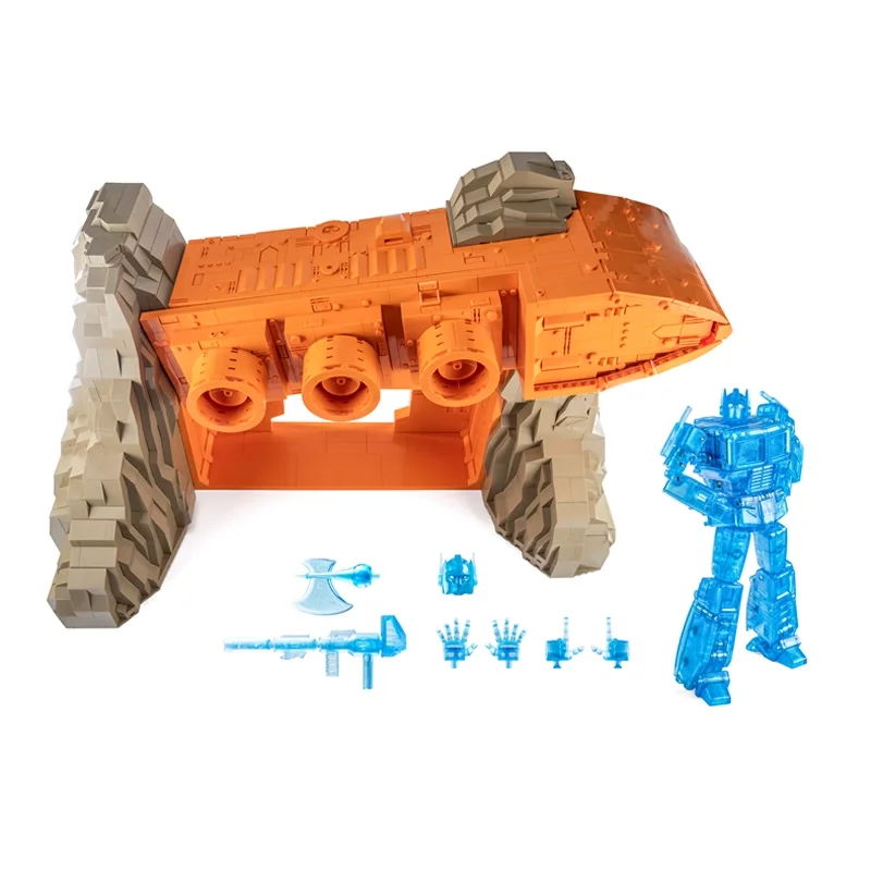 Getransformeerd speelgoed NEWAGE Kleine proportionele vervorming NA Scène SETD Ark Base + H27H OP-kolomactiepop