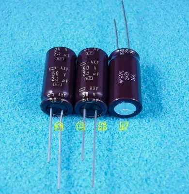 10PCS/LOT Japanese chemicon NIPPON 2.2uF/50V AXF BP non-polar thick copper pin 13x26mm FREE SHIPPING