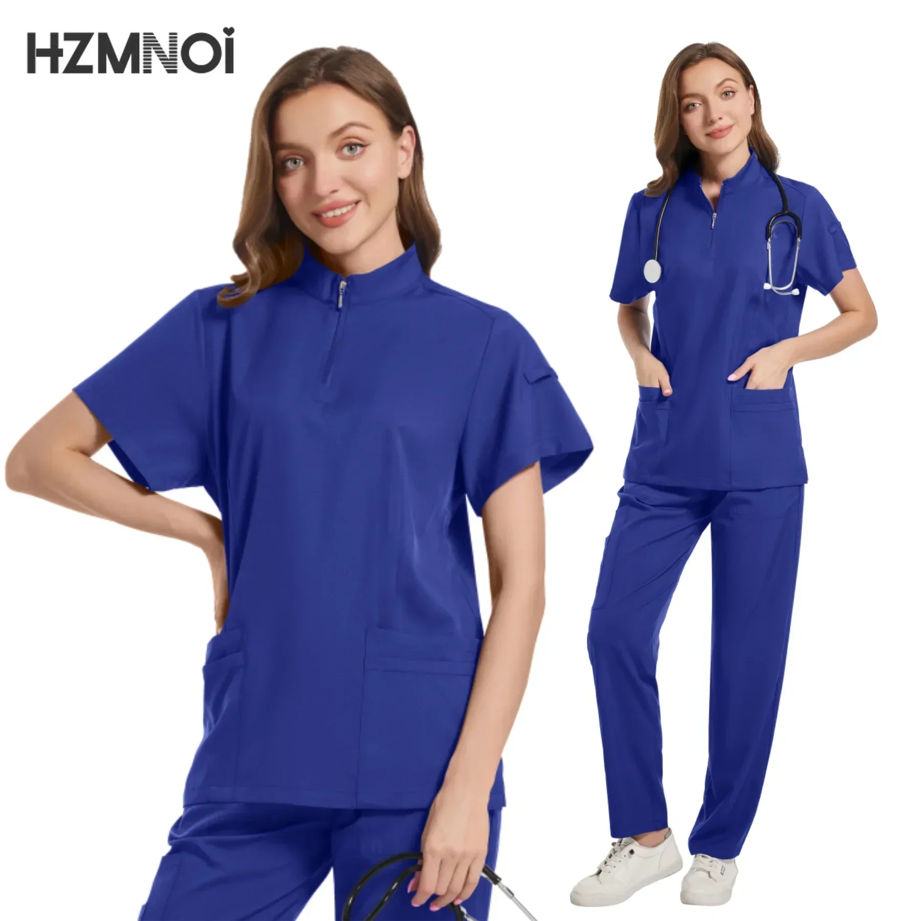 Medikus OrvosÄrztin doktornő Ápolónő Művi uniforms Nő Tisz állítsa Szépség Díszterem longue Foszlás Klinikai Műtősruha top-pants Gyógyüdülőhely Ápolás Szemburok Angol kosztüm