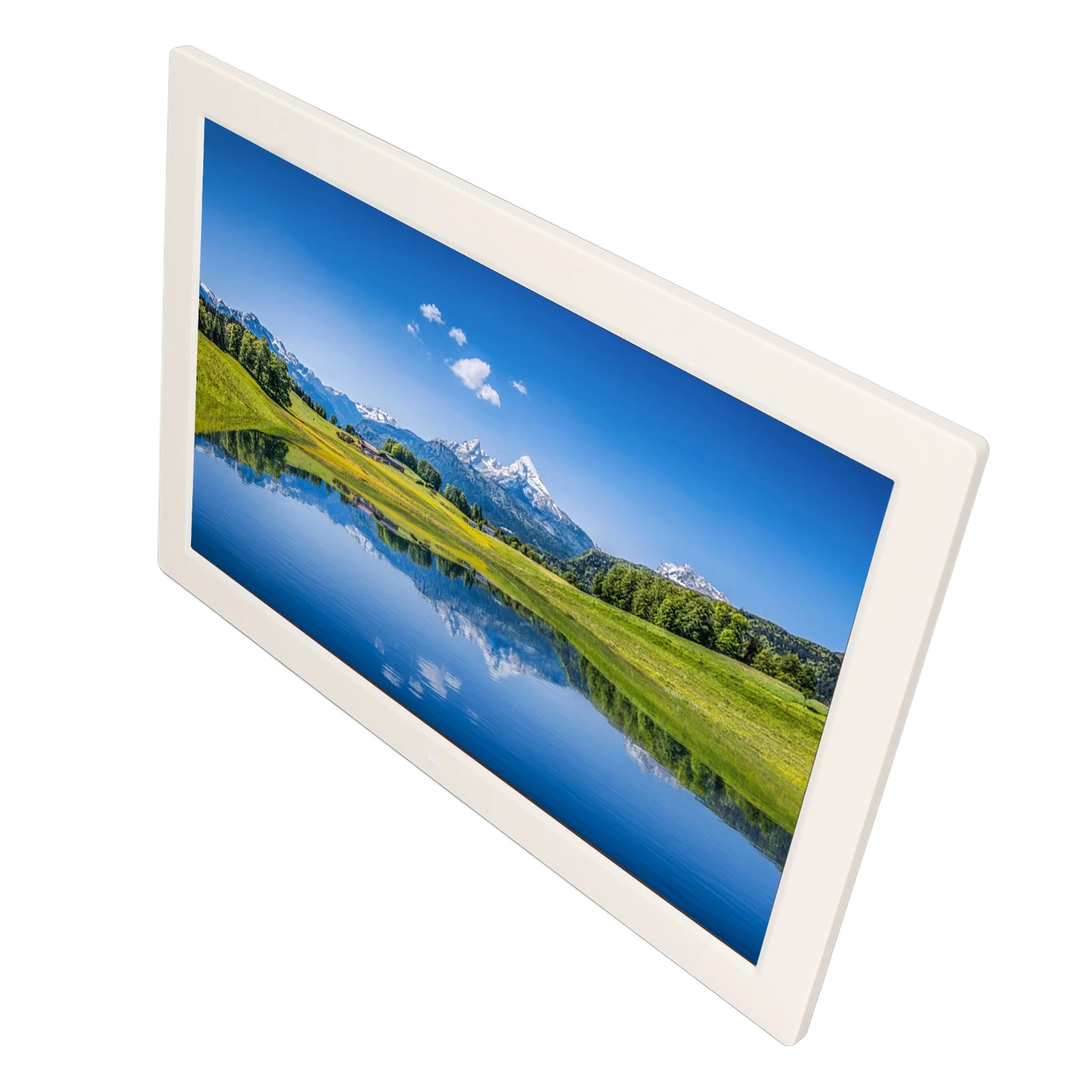 إطار صور كهربائي إطار صور رقمي معاينة الصورة مقاس 17 بوصة يدعم بطاقة تخزين سعة 128 جيجابايت مع جهاز تحكم عن بعد للاستخدام المنزلي